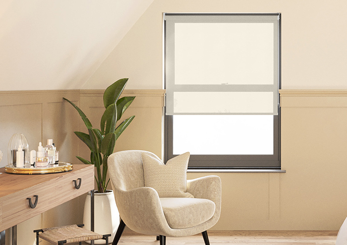 Illusion, Hessian - Twist&Fit Roller Blind - Image 3
